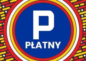 Płatny parking na dniach Łukowa, płatność  tylko gotówką.