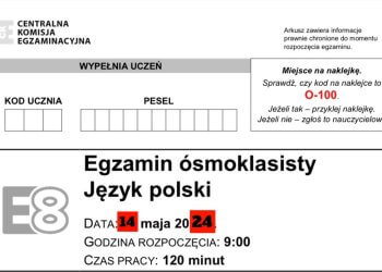 Dziś egzaminy ósmoklasistów 2024.