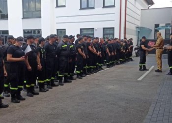 Zakończenie szkolenia podstawowego strażaka ratownika OSP