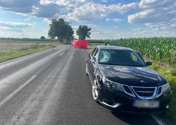 Wypadek w Gołąbkach: Zablokowany Ruch na DK 63