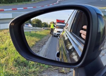 Trzeźwy poranek na drogach powiatu.