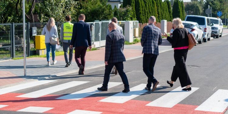 Odbiór końcowy ul. Królik w Łukowie.