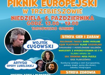 Rodzinny Piknik Europejski w Trzebieszowie. Zaproszenie.