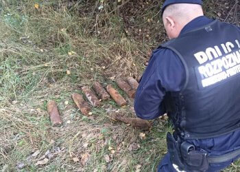 W Borowinie zostały odkryte niewybuchy.