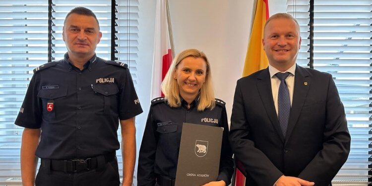 Asp. szt. Małgorzata Latoch z Adamowa najlepszym oskarżycielem publicznym.