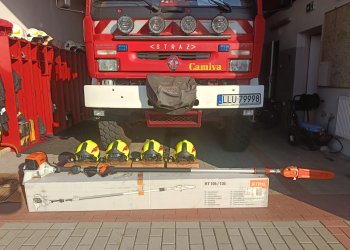 OSP Gołaszyn zrealizowało dotację z programu „Lubelskie wspiera OSP”