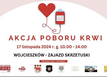Podziel się krwią – Akcja Krwiodawstwa w Wojcieszkowie.