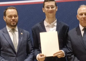 Szymon Kaczor, uczeń ZS nr 1 po raz czwarty stypendystą Prezesa Rady Ministrów.