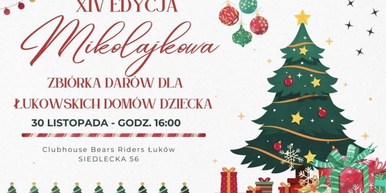 MotoMikołajki dla domów dziecka. Dołącz do XIV edycji zbiórki i podaruj uśmiech.