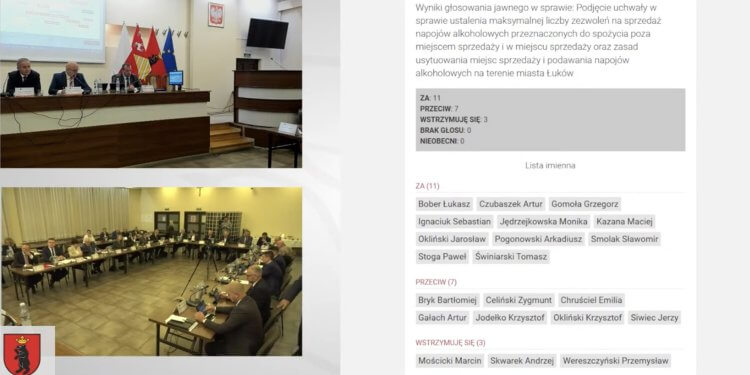 Zmiany w sprzedaży alkoholu na terenie miasta Łuków.