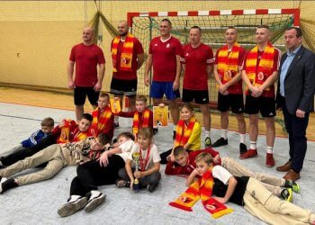 Gratulacje dla rodziców młodych piłkarzy Orląt Łuków z rocznika 2014