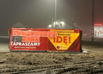 Otwarcie sklepu Biedronka w Staninie.