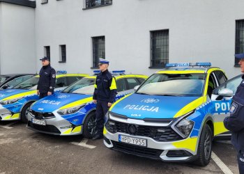 Nowe radiowozy dla łukowskiej policji.