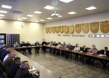 Spotkanie informacyjne o funduszach europejskich w Starostwie Powiatowym w Łukowie