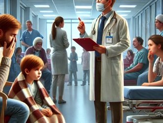 Brak miejsc u lekarza. Matka chorych dzieci: „Kazali dzwonić jutro”.