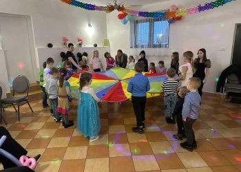 Zabawa choinkowa w Aleksandrowie