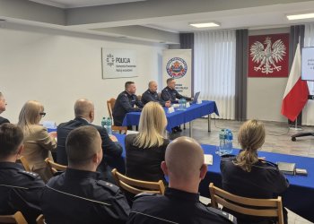 Podsumowanie rocznej pracy Łukowskiej Policji.