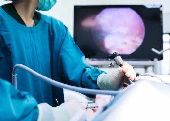 Pierwsza laparoskopia raka jelita grubego wykonana w Łukowskim szpitalu.