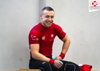 Błażej Borkowski na obozie kadry narodowej. Foto. COS OPO Cetniewo