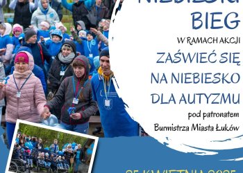 VII Niebieski Bieg w Łukowie – „Zaświeć się na niebiesko dla autyzmu”