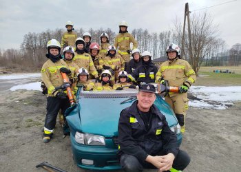 Jednostka OSP Stanin odbyła szkolenie z ratownictwa technicznego.