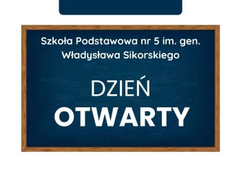 Szkoła Podstawowa nr 5 w Łukowie zaprasza na Dzień Otwarty.