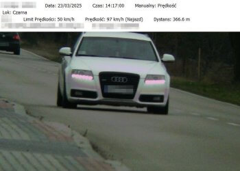 Poszukiwany listem gończym zatrzymany przez łukowską drogówkę