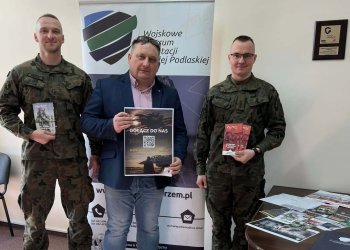 Żołnierze z WCR Biała Podlaska w ZS w Staninie.