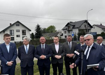 Nowa droga dla pieszych i rowerzystów wzdłuż DK76 w Łukowie coraz bliżej realizacji