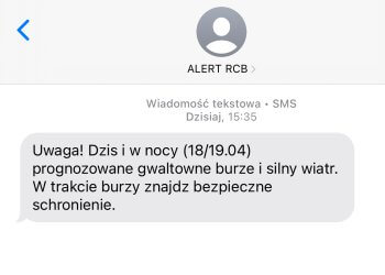 Ostrzeżenia IMGW: Gwałtowne burze i możliwe trąby powietrzne nad Polską