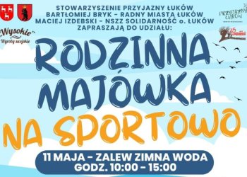Rodzinna Majówka na sportowo już 11 maja nad Zalewem Zimna Woda!