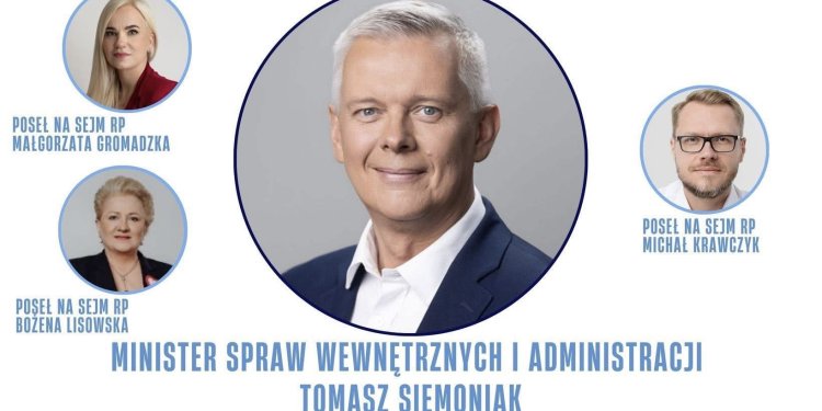 Minister Tomasz Siemoniak odwiedzi Łuków