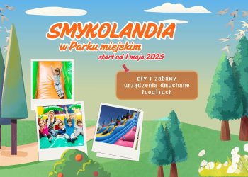 Weekendowe atrakcje dla dzieci w Parku Miejskim w Łukowie.