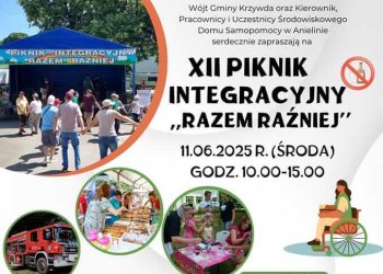 XII Piknik Integracyjny „Razem Raźniej” w Anielinie.