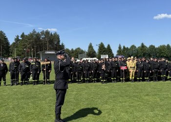 XII Powiatowe Zawody Sportowo-Pożarnicze. Strażacy rywalizowali w Krzywdzie.