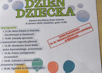 Szkolno-Parafialny Dzień Dziecka w Mikłusach