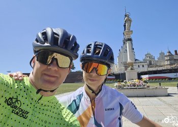 Kasia i Dominik z Łukowa pokonali 350 km na rowerach