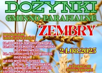 Dożynki Gminno-Parafialne w Zembrach