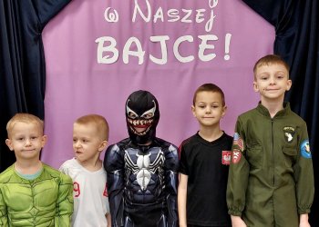 Bajkowy bal karnawałowy w Przedszkolu w Dębowicy.