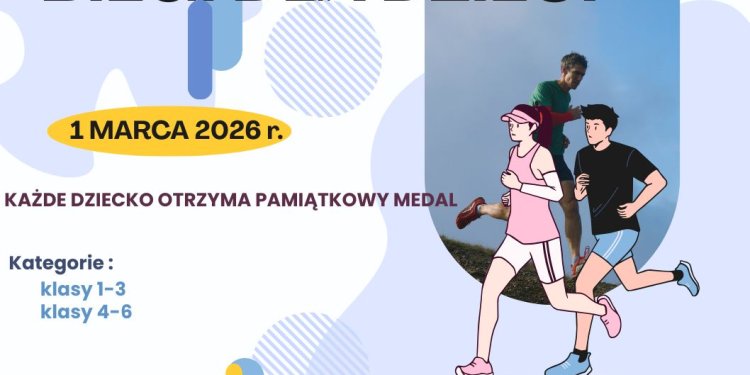 Biegi dla dzieci w Gminie Stanin już 1 marca. Zapraszamy do zapisów