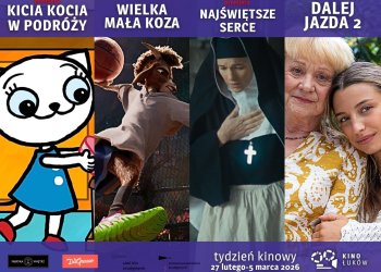 Kino Łuków zaprasza na premierowe seanse i filmowe hity tygodnia
