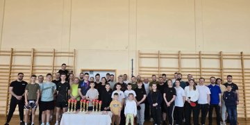 Turniej tenisa stołowego w Aleksandrowie.