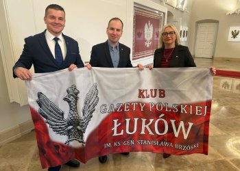 Spotkanie Klubu Gazety Polskiej Łuków z ministrem Adamem Andruszkiewiczem