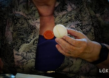 Warsztaty wielkanocne ŁUTW. Tradycyjne pisanki znów zachwycają