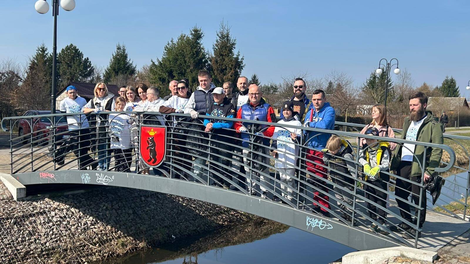 Operacja Czysta Rzeka po raz szósty w Łukowie. Wolontariusze znów ruszyli do działania. Fot. Łuków24.info