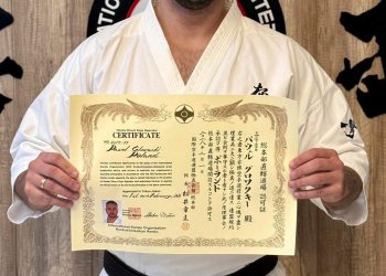 Paweł Głowacki z tytułem Dojo Operator w IKO Kyokushinkaikan