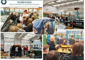 Uczniowie poznawali przemysł od środka. Warsztaty „Technik w Akcji” w Łukowie