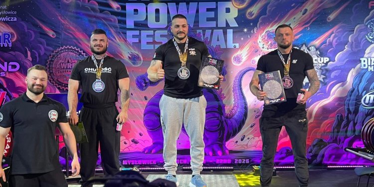 Daniel Wiącek na podium World Power Festival – rekord życiowy i 3. miejsce
