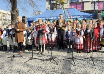Jarmark Wielkanocny w Łukowie przyciągnął tłumy mieszkańców.