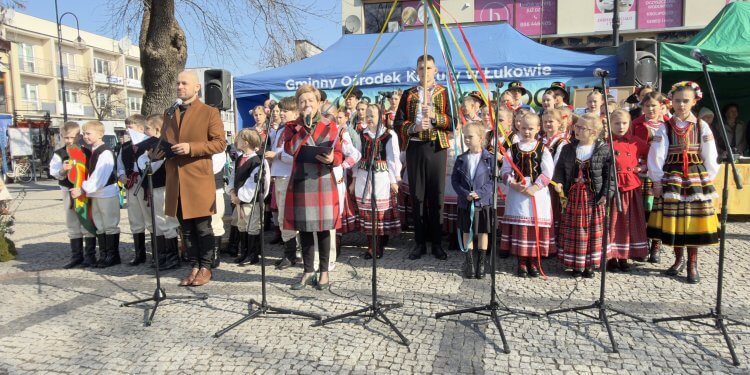 Jarmark Wielkanocny w Łukowie przyciągnął tłumy mieszkańców.